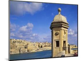 Watchtower, La Gardiola, Senglea, Malta-Guy Thouvenin-Mounted Photographic Print