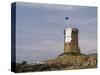 Watchtower Le Hocq on Jersey-enricocacciafotografie-Stretched Canvas