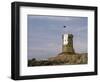 Watchtower Le Hocq on Jersey-enricocacciafotografie-Framed Photographic Print