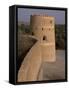 Watchtower of the Old Fort in the Village of Afi Sefalah-John Warburton-lee-Framed Stretched Canvas