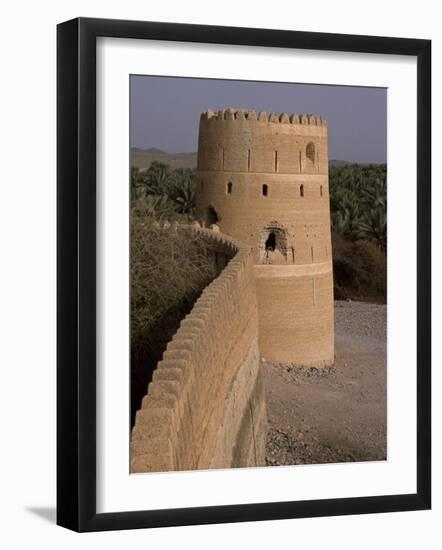 Watchtower of the Old Fort in the Village of Afi Sefalah-John Warburton-lee-Framed Photographic Print
