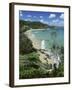 Watego and Beach, Surf Brake Between Byron Bay and Cape Byron, New South Wales (Nsw), Australia-Robert Francis-Framed Photographic Print