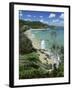 Watego and Beach, Surf Brake Between Byron Bay and Cape Byron, New South Wales (Nsw), Australia-Robert Francis-Framed Photographic Print