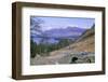 Watendlath Bridge with Derwentwater and Skiddaw Beyond, Lake District, Cumberland, c1960-CM Dixon-Framed Photographic Print