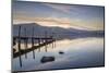 Watendlath Jetty, Derwent Water, Borrowdale, Lake District National Park, Cumbria, England, United-John Potter-Mounted Photographic Print