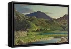 Watendlath Tarn, Near Keswick, 1919-Charles Holmes-Framed Stretched Canvas