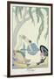 Water, 1925 (Pochoir Print)-Georges Barbier-Framed Giclee Print