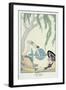 Water, 1925 (Pochoir Print)-Georges Barbier-Framed Giclee Print