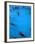 Water Aerobics in Pool at Kowloon Park, Hong Kong-Oliver Strewe-Framed Premium Photographic Print