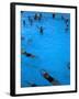 Water Aerobics in Pool at Kowloon Park, Hong Kong-Oliver Strewe-Framed Premium Photographic Print