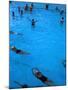 Water Aerobics in Pool at Kowloon Park, Hong Kong-Oliver Strewe-Mounted Premium Photographic Print