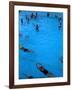 Water Aerobics in Pool at Kowloon Park, Hong Kong-Oliver Strewe-Framed Photographic Print