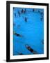 Water Aerobics in Pool at Kowloon Park, Hong Kong-Oliver Strewe-Framed Photographic Print