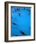 Water Aerobics in Pool at Kowloon Park, Hong Kong-Oliver Strewe-Framed Photographic Print