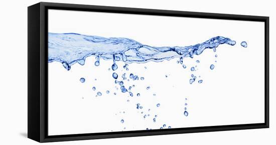 Water and Drops of Water-Kröger and Gross-Framed Stretched Canvas