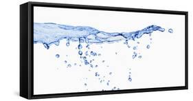 Water and Drops of Water-Kröger and Gross-Framed Stretched Canvas