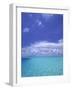 Water and Sky, Bora Bora, Pacific Islands-Mitch Diamond-Framed Photographic Print