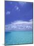 Water and Sky, Bora Bora, Pacific Islands-Mitch Diamond-Mounted Photographic Print