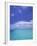 Water and Sky, Bora Bora, Pacific Islands-Mitch Diamond-Framed Photographic Print