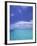 Water and Sky, Bora Bora, Pacific Islands-Mitch Diamond-Framed Photographic Print