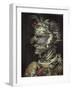 Water (Aqua)-Giuseppe Arcimboldo-Framed Art Print