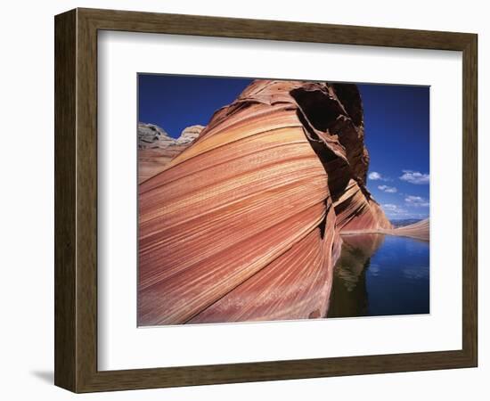 Water at Coyote Buttes-Jim Zuckerman-Framed Photographic Print