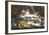 Water at Wentworth, Yorkshire, 1802-null-Framed Giclee Print