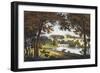 Water at Wentworth, Yorkshire, 1802-null-Framed Giclee Print