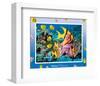 Water Babies, Yellow Fish-Tom Arma-Framed Art Print