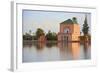 Water Basin Dating from the 12th Century Almohade Period and Pavilion-Guy Thouvenin-Framed Photographic Print