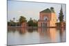 Water Basin Dating from the 12th Century Almohade Period and Pavilion-Guy Thouvenin-Mounted Photographic Print