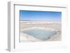 Water Beneath the Thin Crust of Salt, Salar De Uyuni, Bolivia, South America-Kim Walker-Framed Photographic Print