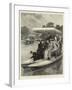 Water Bicycles on the Lake in the Central Park, New York-Robert Barnes-Framed Giclee Print