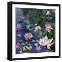 Water Blossoms-Bill Jackson-Framed Giclee Print
