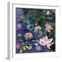 Water Blossoms-Bill Jackson-Framed Giclee Print