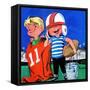 Water Boys - Jack & Jill-Lou Segal-Framed Stretched Canvas