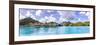 Water Bungalows of Hilton Resort in the Lagoon of Bora Bora, French Polynesia-Matteo Colombo-Framed Photographic Print