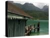 Water Bus and Cruise Boat Stop, Lake Annecy, Annecy, Rhone Alpes, France, Europe-Richardson Peter-Stretched Canvas