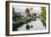 Water canal between buildings, Venice Beach, Los Angeles, California, USA-Panoramic Images-Framed Photographic Print