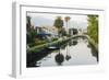 Water canal between buildings, Venice Beach, Los Angeles, California, USA-Panoramic Images-Framed Photographic Print