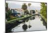 Water canal between buildings, Venice Beach, Los Angeles, California, USA-Panoramic Images-Mounted Photographic Print
