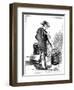 Water Carrier, 1737-1742-Bouchardon-Framed Giclee Print