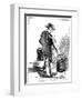 Water Carrier, 1737-1742-Bouchardon-Framed Giclee Print