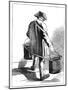 Water Carrier, 1737-1742-Bouchardon-Mounted Giclee Print