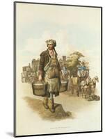Water Carrier, 1808-William Henry Pyne-Mounted Giclee Print