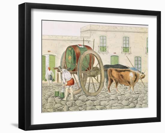 Water Carrier, Argentina-null-Framed Giclee Print