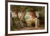 Water Carrier in an Antique Landscape with Olive Trees-Henryk Siemiradzki-Framed Giclee Print