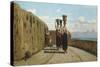 Water-Carriers at La Spezia-Vincenzo Cabianca-Stretched Canvas