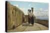 Water-Carriers at La Spezia-Vincenzo Cabianca-Stretched Canvas