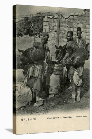 Water Carriers, Jerusalem-null-Stretched Canvas